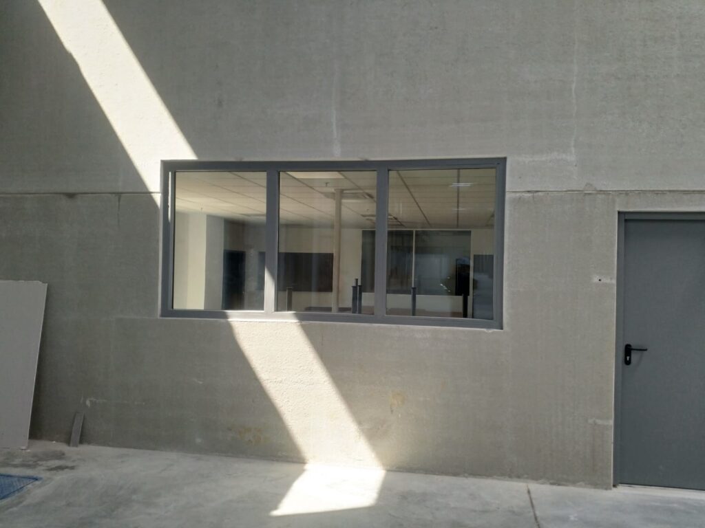 Châssis fixes vitrés coupe-feu