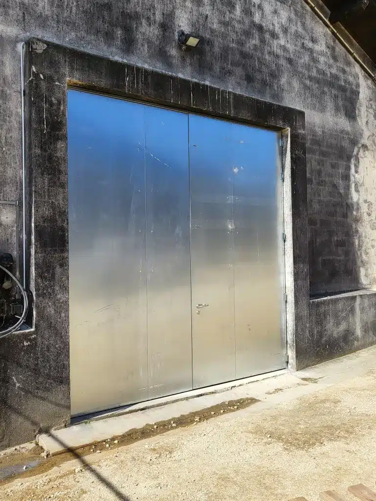 Des chais à protéger : intervention d’Occitanie Incendie Services à Panjas 4 porte-coupe-feu-coulissante-et-battante-EI120-Chais-a-proteger-Armagnac-OIS-Fivo-securite-incendie 5